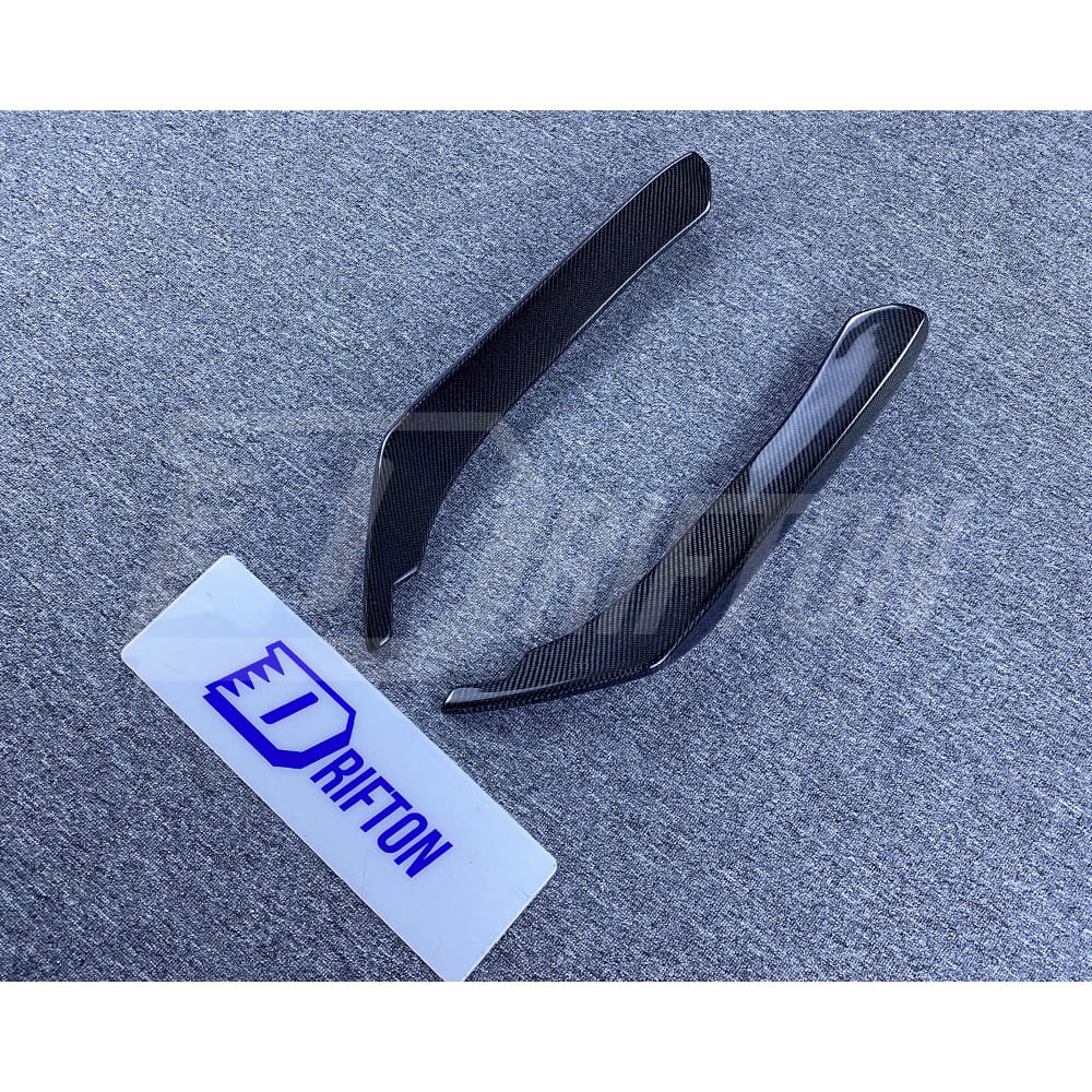 Carbon Fiber Rear Bumper Side Splitter For INFINITI Q50 2013-2024