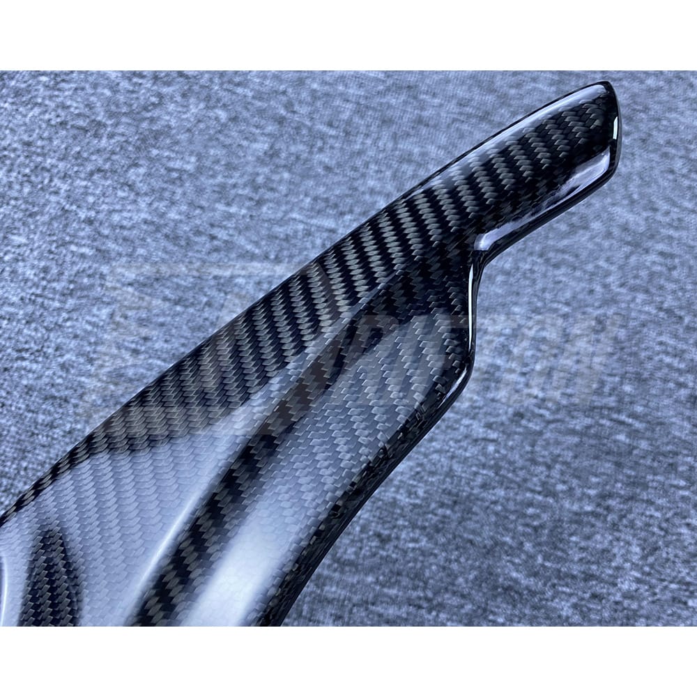 Carbon Fiber Rear Bumper Side Splitter For INFINITI Q50 2013-2024