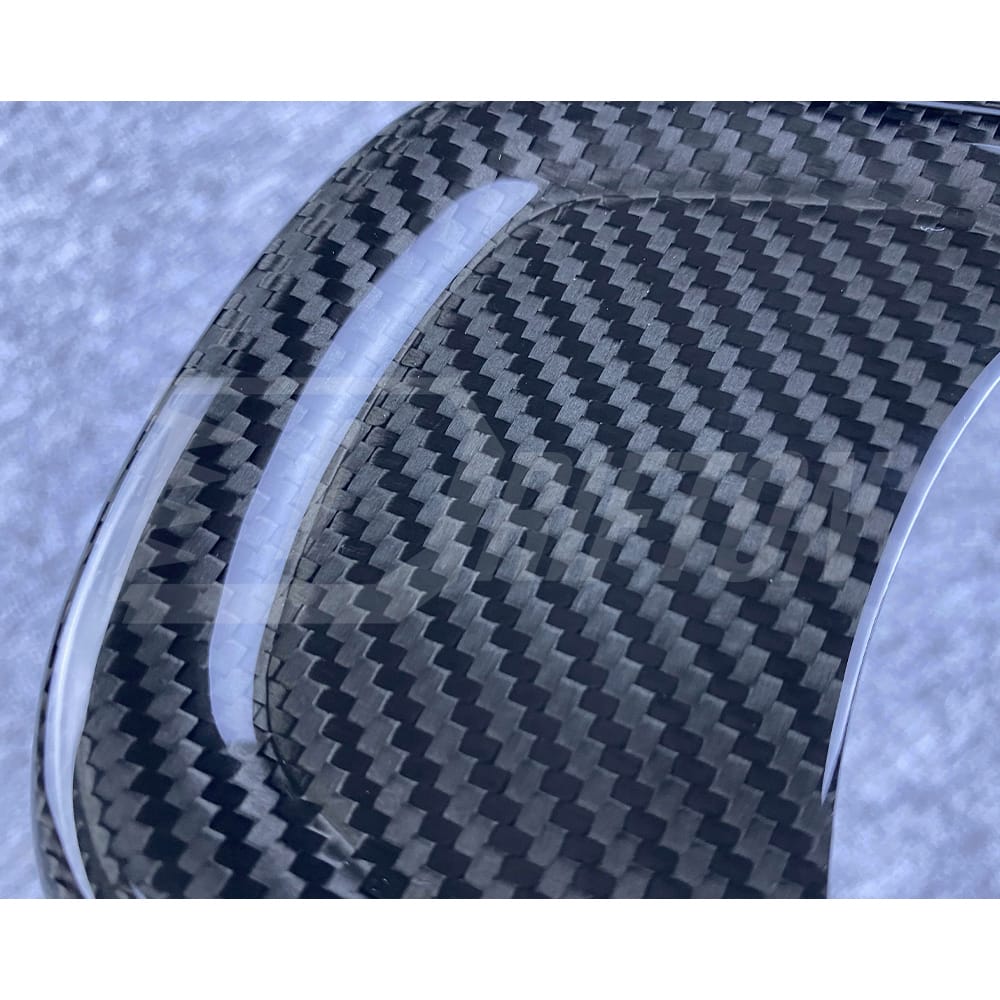 Dry Carbon Fiber Interiors Steering Wheel Switch Panel Trim Kits For Toyota Supra MK5 A90 A91 GR 2019-2024