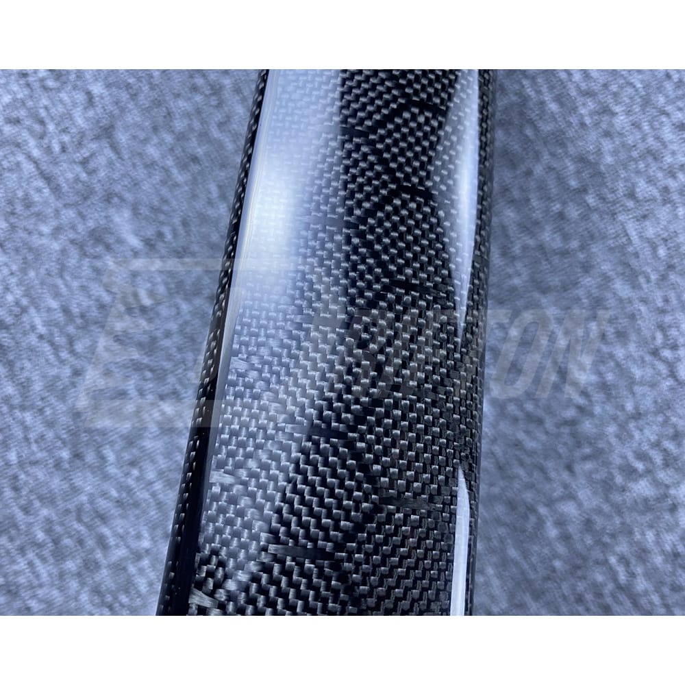 Honeycomb Weave Carbon Fiber Rear Bumper Side Splitter For INFINITI Q50 2013-2024