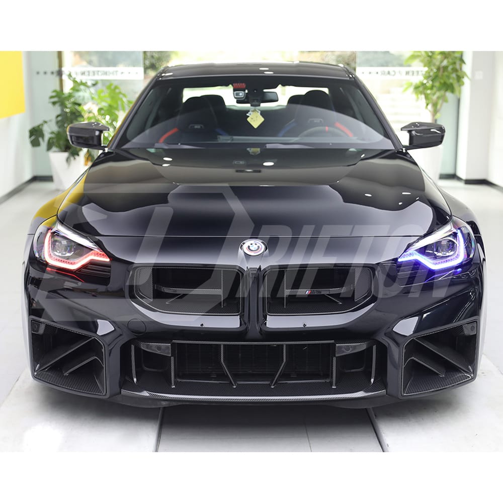 CSL Style Carbon Fiber Front Grille For BMW G87 M2 2023-On