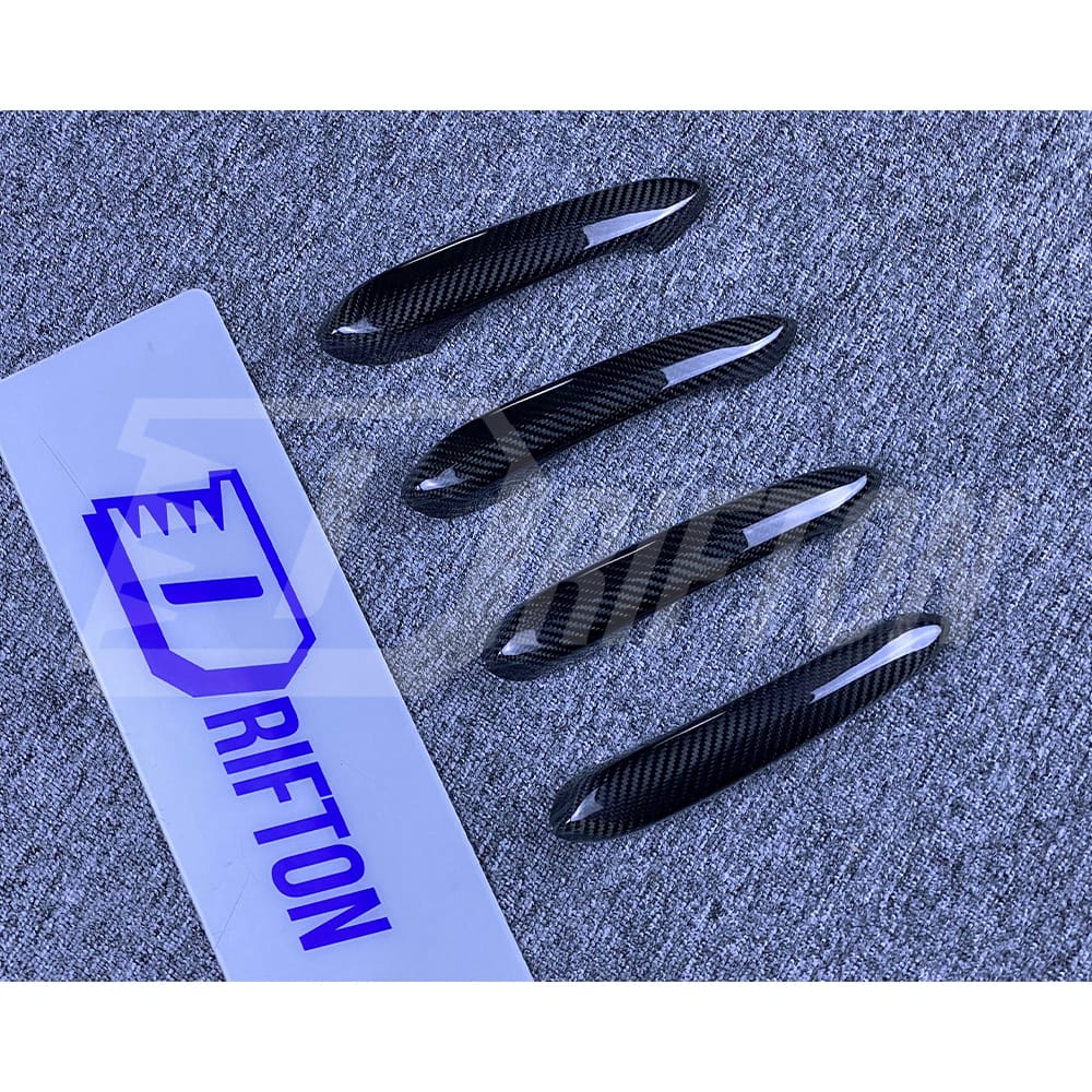 Dry Carbon Fiber Door Handle Cover For BMW M8 F93 2020-2024