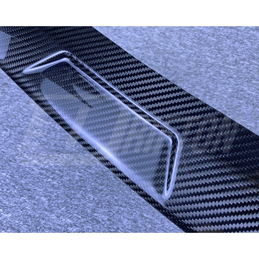Paktechz Style Dry Carbon Fiber Front Bumper Trim For BMW M8 F93 2020-2024