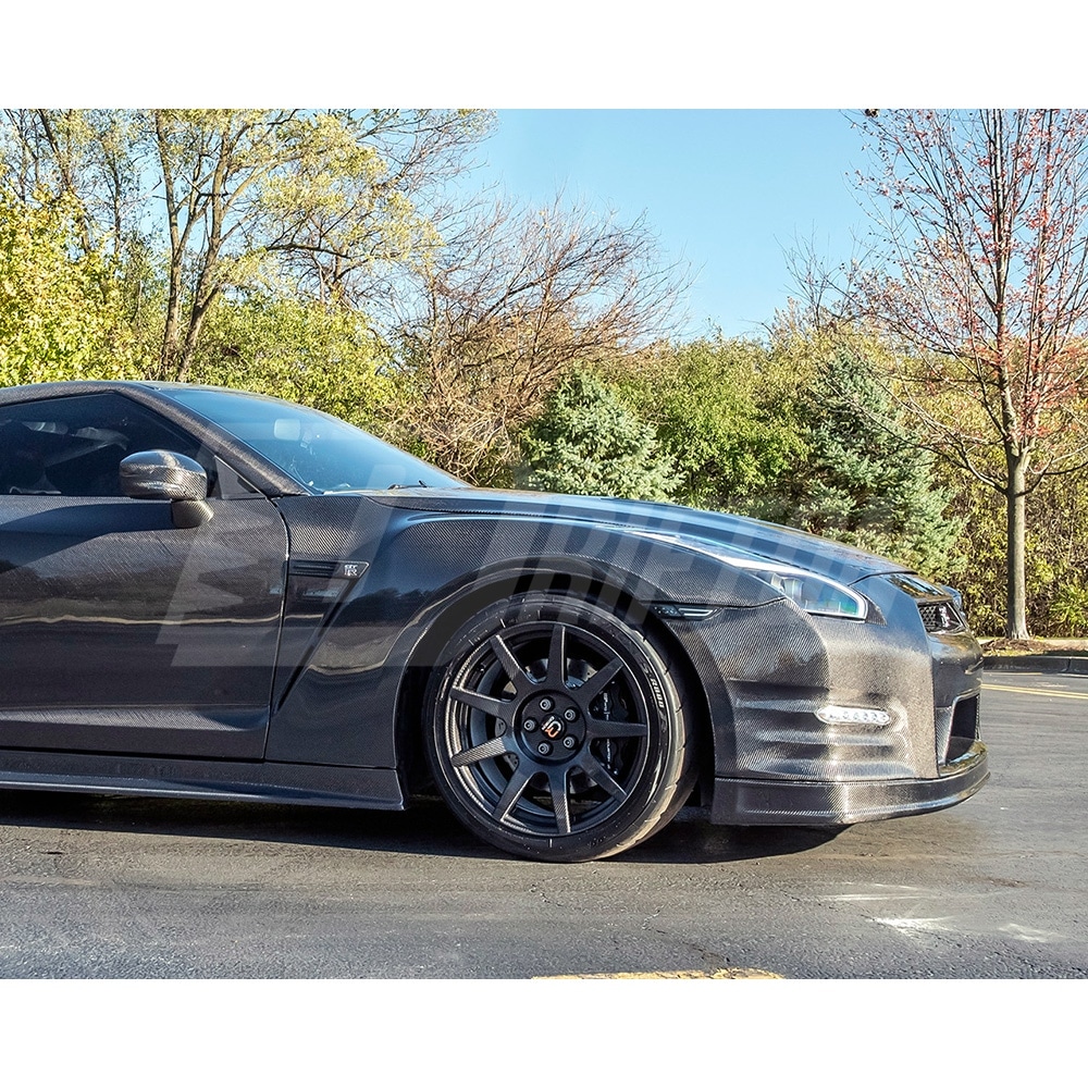 DBA OEM Style Carbon Fiber Front Bumper For Nissan R35 GTR 2012-2016