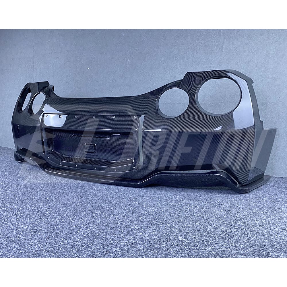 LB V2 Style Carbon Fiber Rear Bumper & Rear Diffuser For Nissan R35 GTR 2008-2016