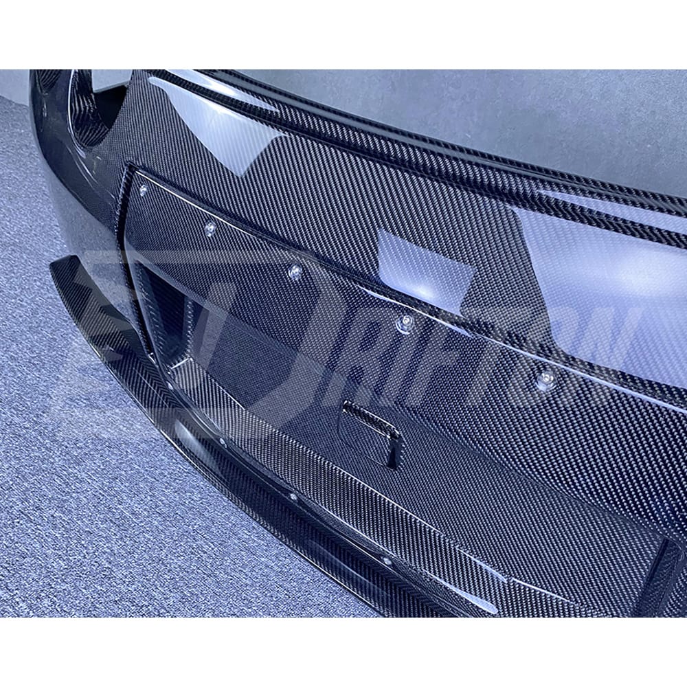 LB V2 Style Carbon Fiber Rear Bumper & Rear Diffuser For Nissan R35 GTR 2008-2016