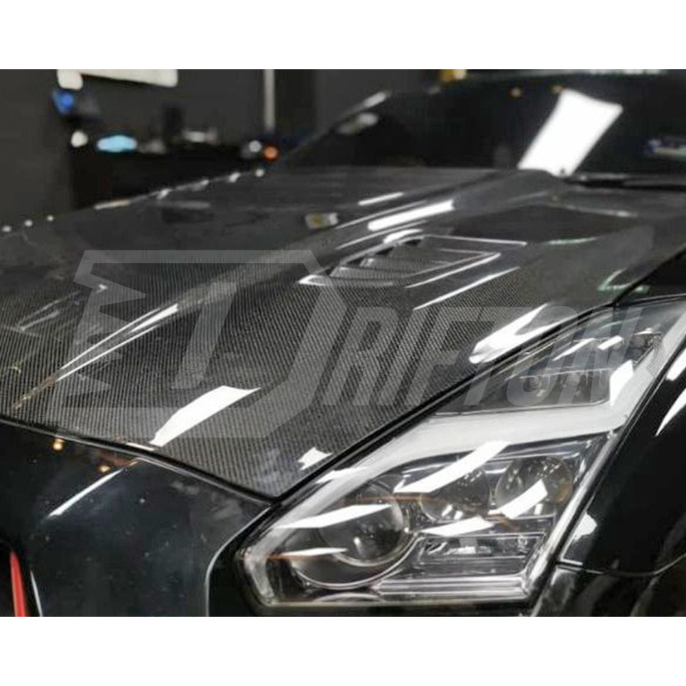 Revozport Style Carbon Fiber Hood For Nissan R35 GTR 2008-2016