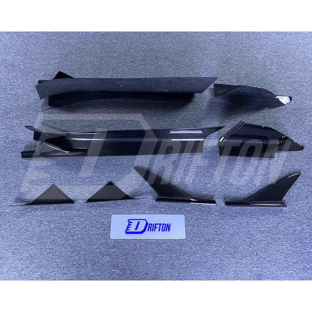 Aria Style Dry Carbon Fiber Side Skirt For Maserati MC20