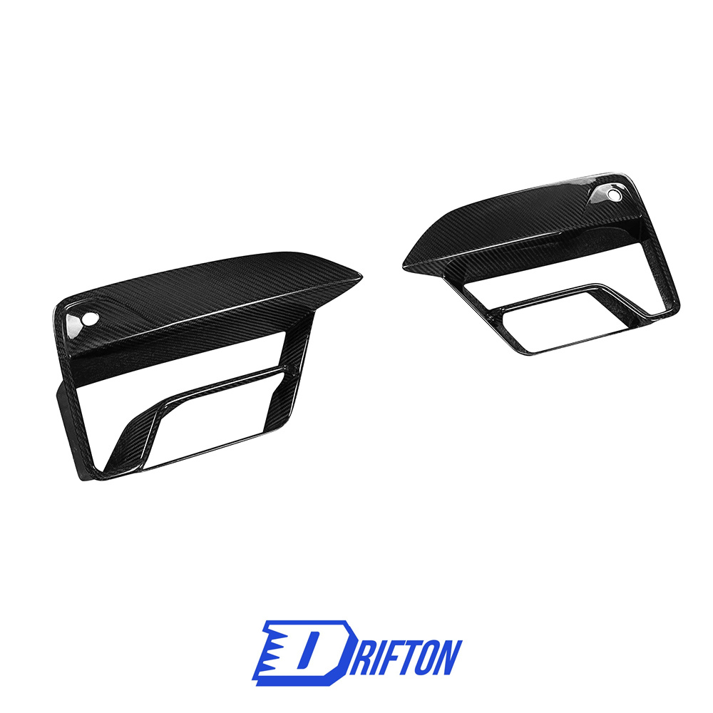 Dry Carbon Fiber Front Bumper Trim For BMW 5 Series F90 M5 LCI 2020-2023