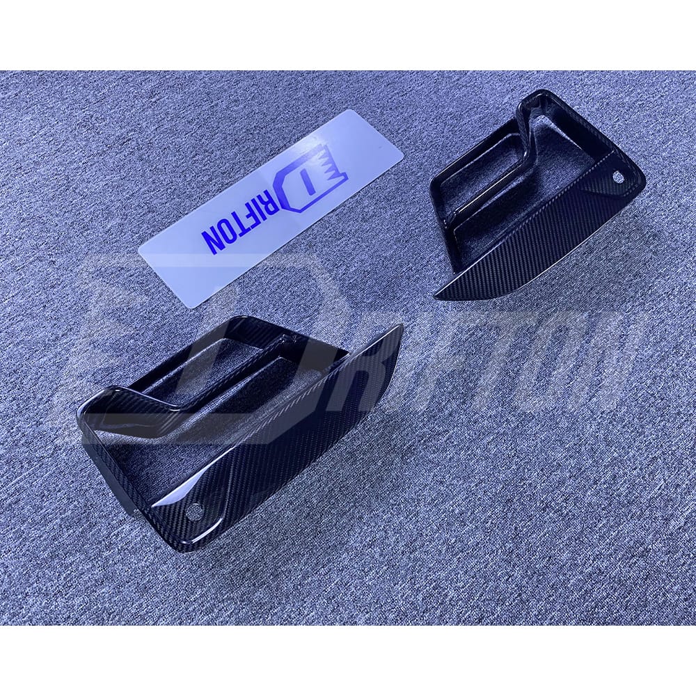 Dry Carbon Fiber Front Bumper Trim For BMW 5 Series F90 M5 LCI 2020-2023
