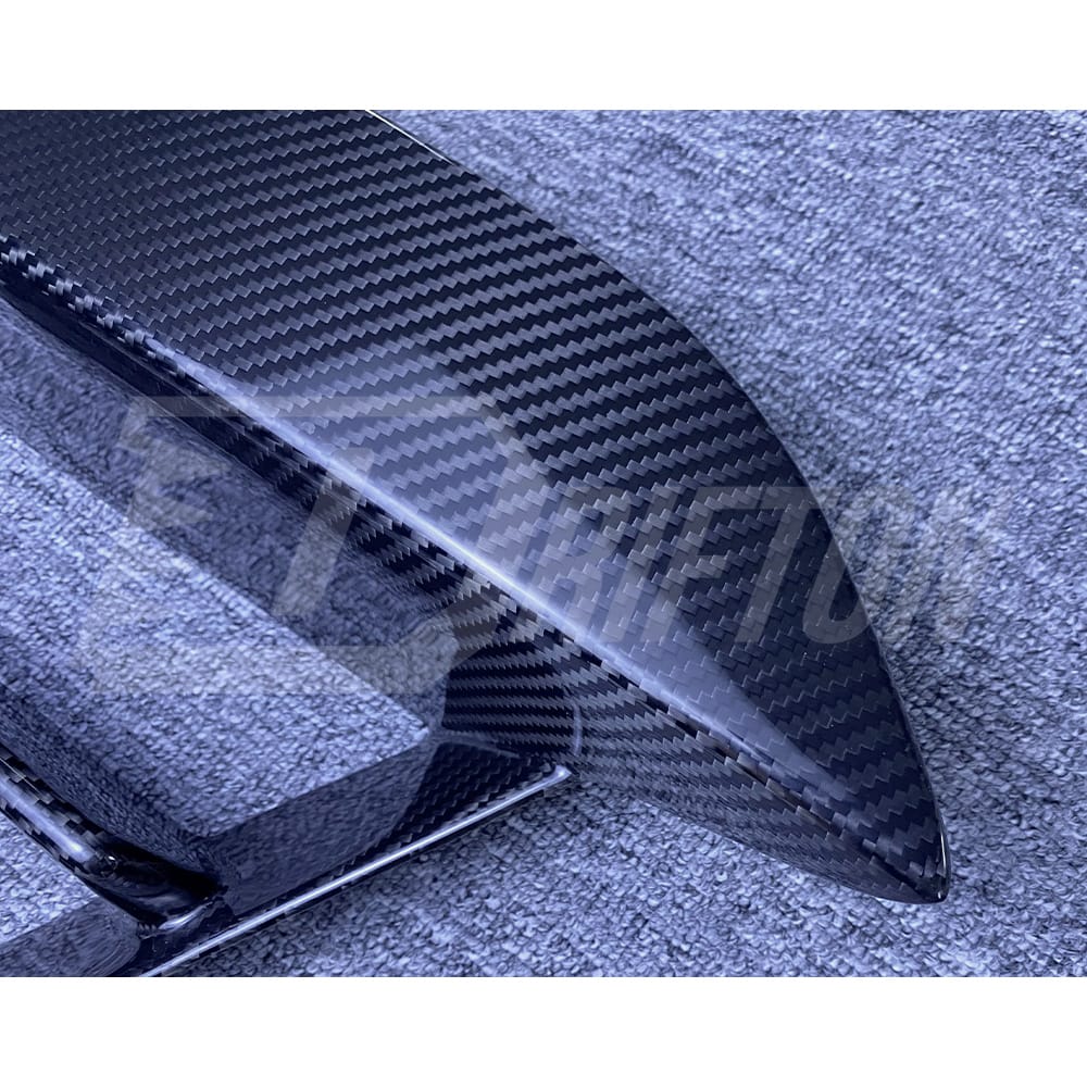 Dry Carbon Fiber Front Bumper Trim For BMW 5 Series F90 M5 LCI 2020-2023