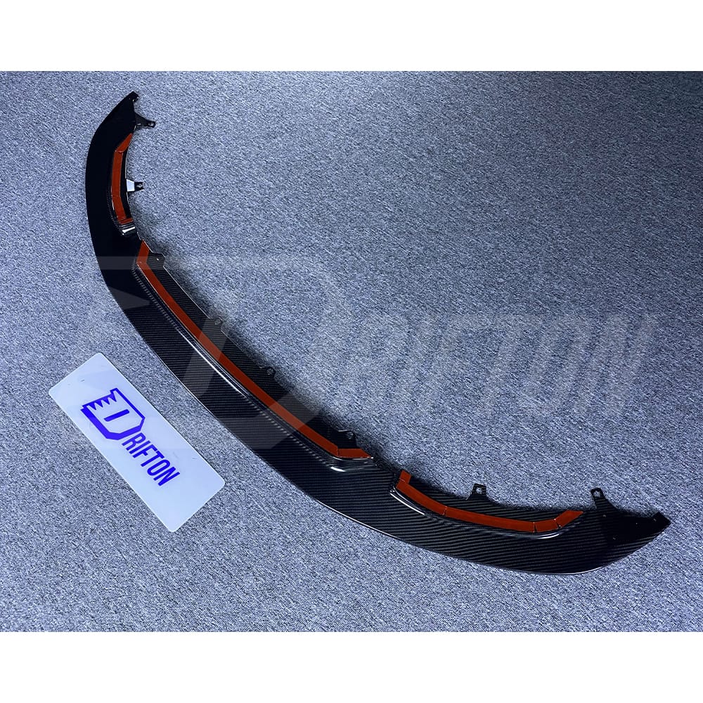 GT4 Style Dry Carbon Fiber Front Lip For BMW M3 M4 F80 F82 F83 2014-2020