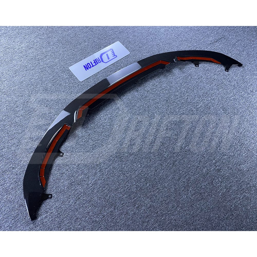 GT4 Style Dry Carbon Fiber Front Lip For BMW M3 M4 F80 F82 F83 2014-2020