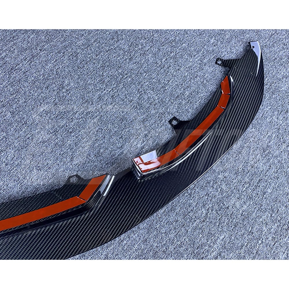 GT4 Style Dry Carbon Fiber Front Lip For BMW M3 M4 F80 F82 F83 2014-2020