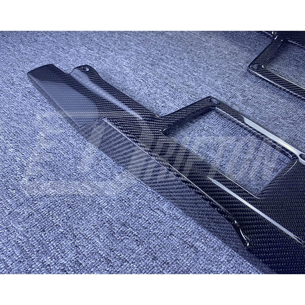LB Style Carbon Fiber Side Skirt Under Board For Lamborghini Aventador LP750