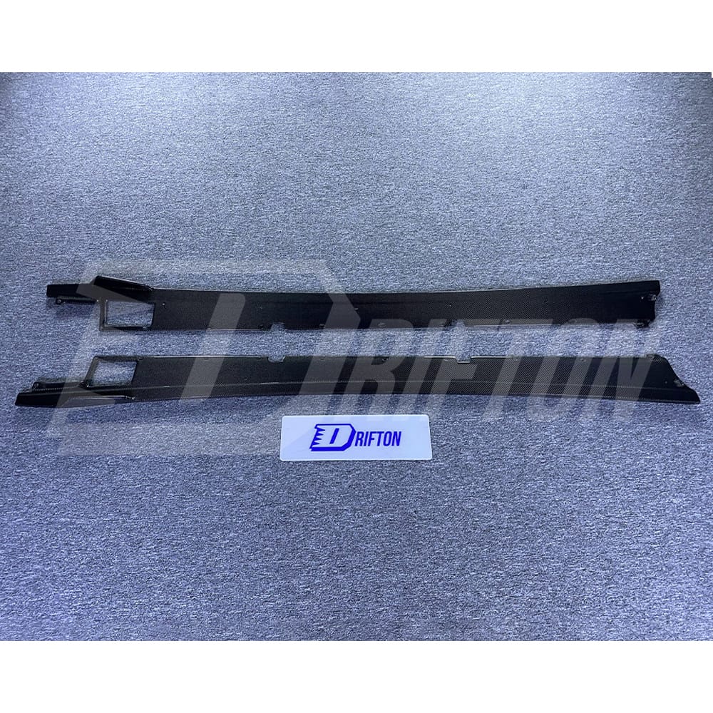 LB Style Carbon Fiber Side Skirt Under Board For Lamborghini Aventador LP750