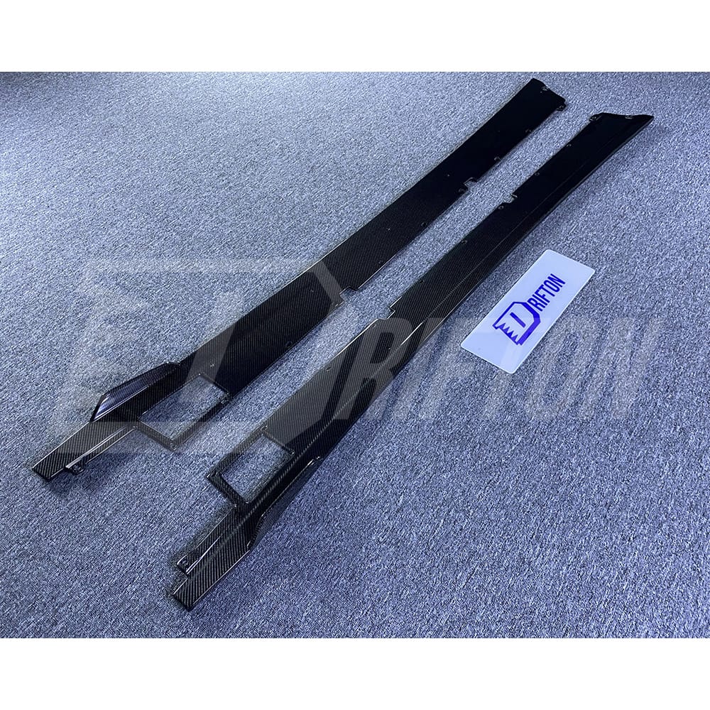 LB Style Carbon Fiber Side Skirt Under Board For Lamborghini Aventador LP750