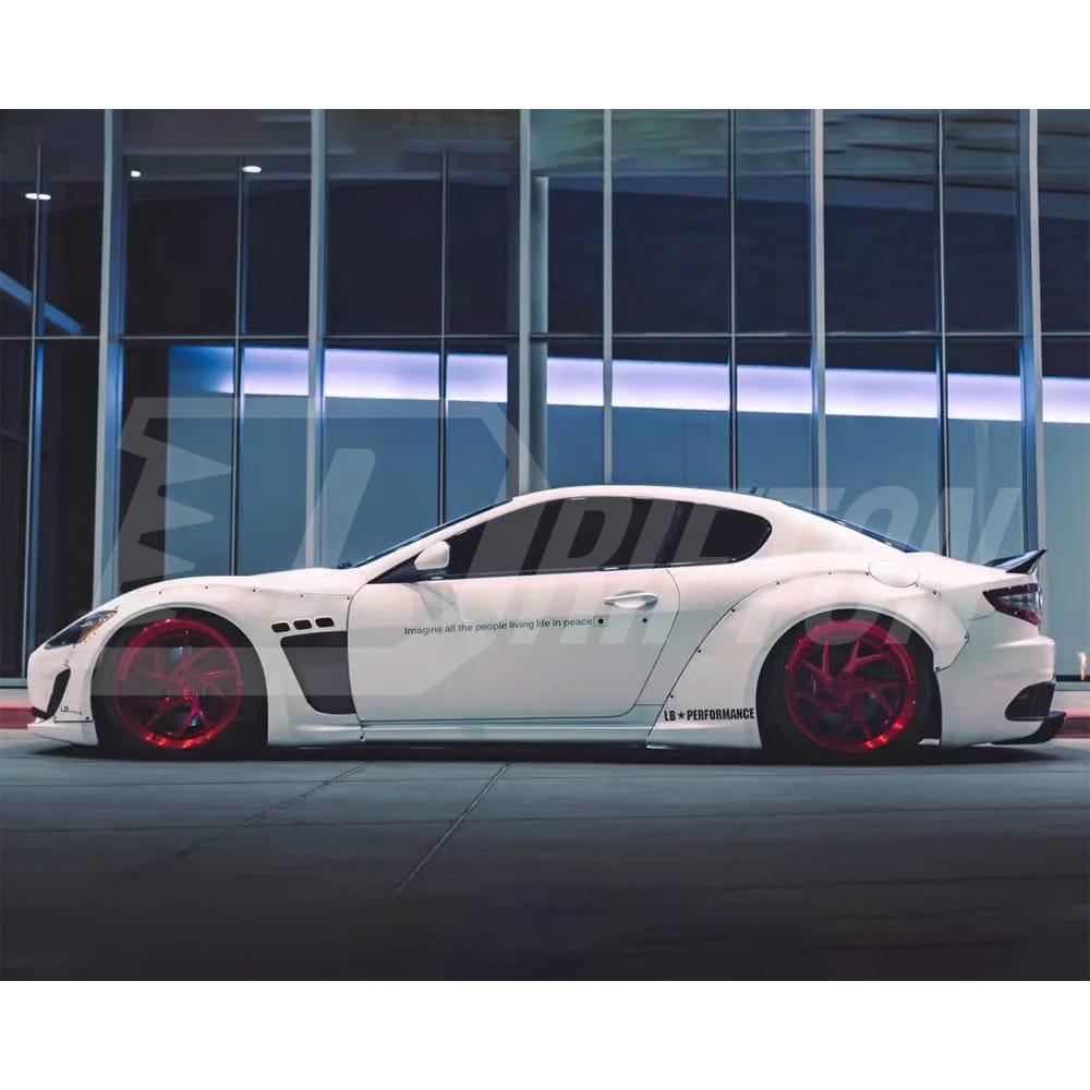 Liberty Walk LB Style Glass Fiber Wide Body Kit For Maserati Granturismo Grancabrio GT GTS GC 2007-2015