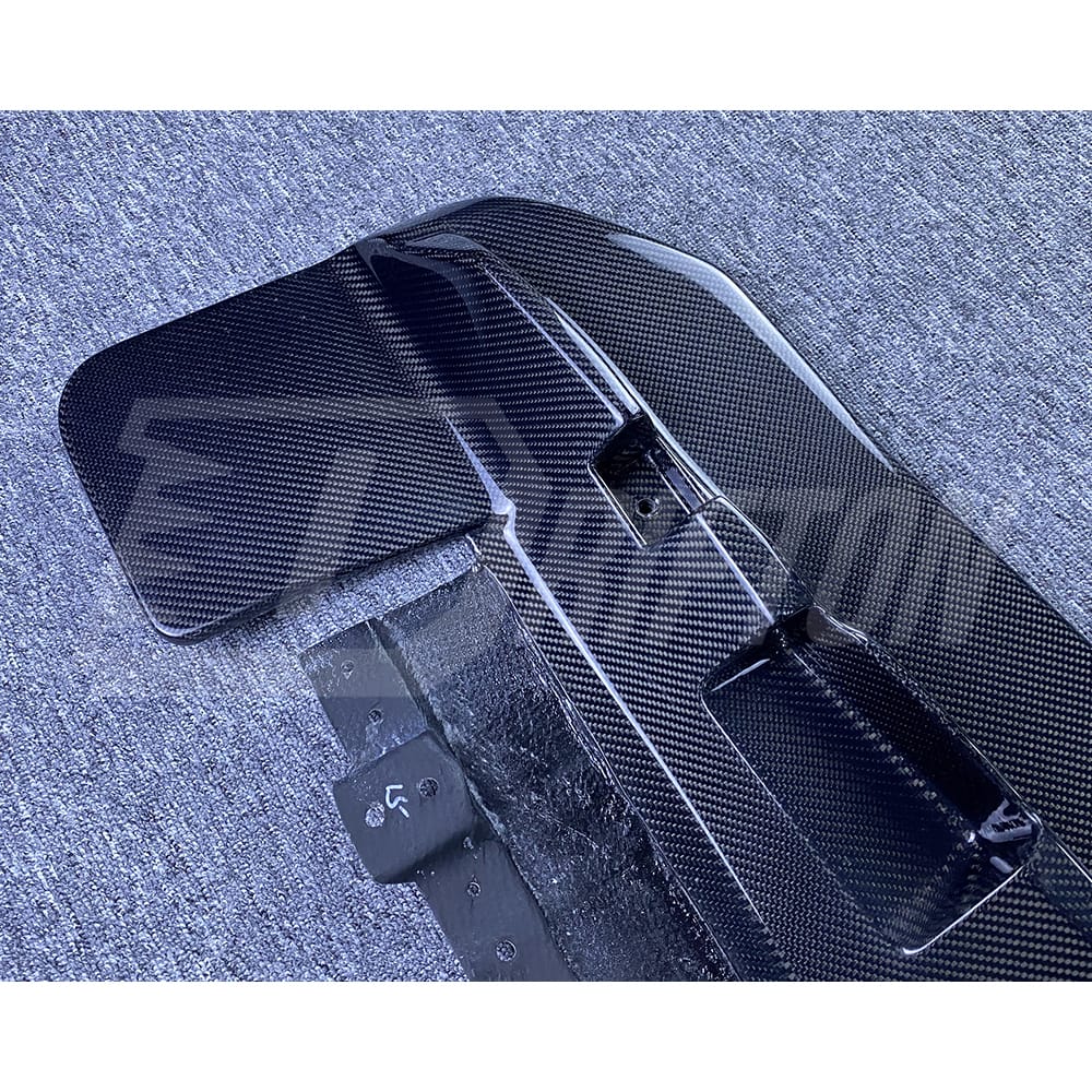 OEM Style Carbon Fiber Front Lip For Alfa Romeo Quadrifoglio 2016-2023