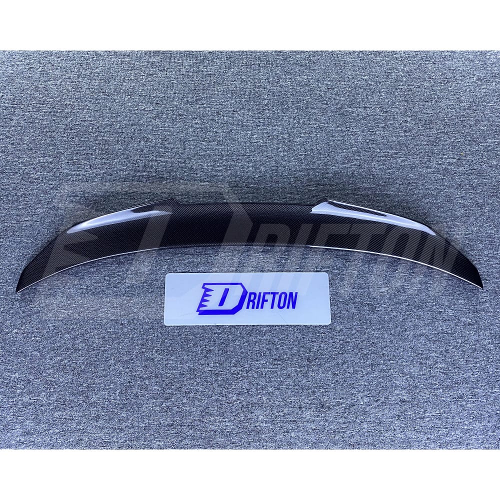 PSM Style Carbon Fiber Trunk Spoiler Rear Wing For BMW M3 F80 2014-2020