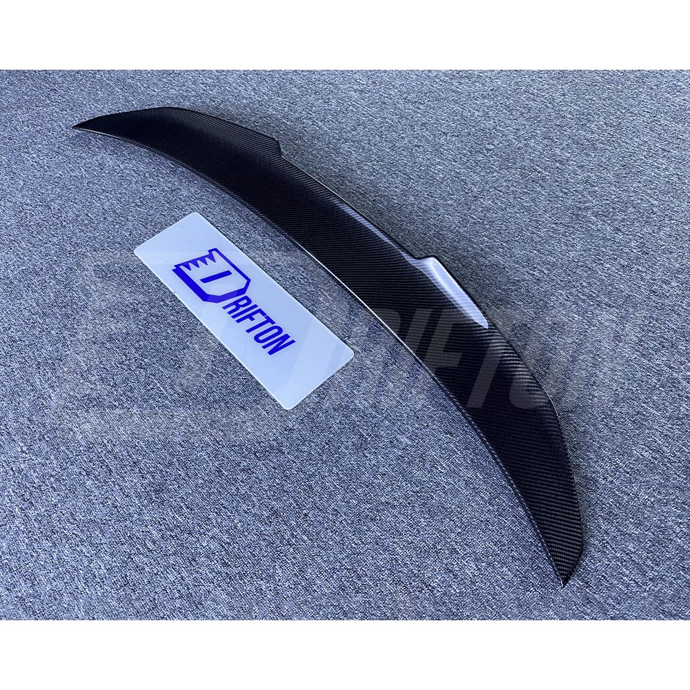 PSM Style Carbon Fiber Trunk Spoiler Rear Wing For BMW M3 F80 2014-2020