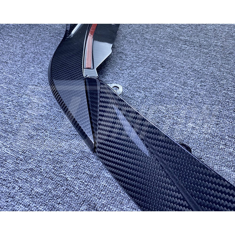 SQ Style Dry Carbon Fiber Front Lip For BMW M8 F90 F91 F92 F93 2020-2024