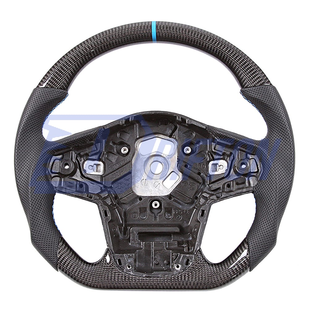 V1 Custom Made Carbon Fiber LED Display Steering Wheel For Toyota Supra MK5 A90 A91 GR 2019-2024