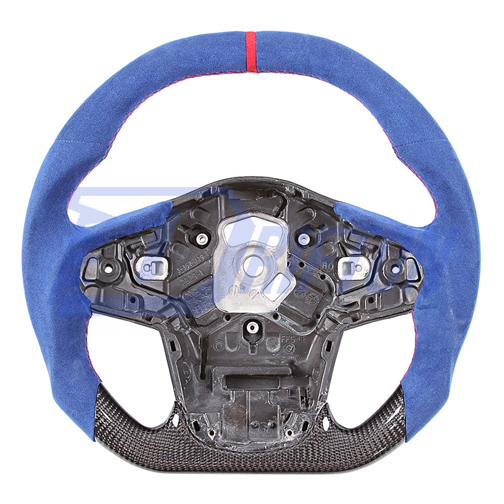 V1 Custom Made Carbon Fiber LED Display Steering Wheel For Toyota Supra MK5 A90 A91 GR 2019-2024