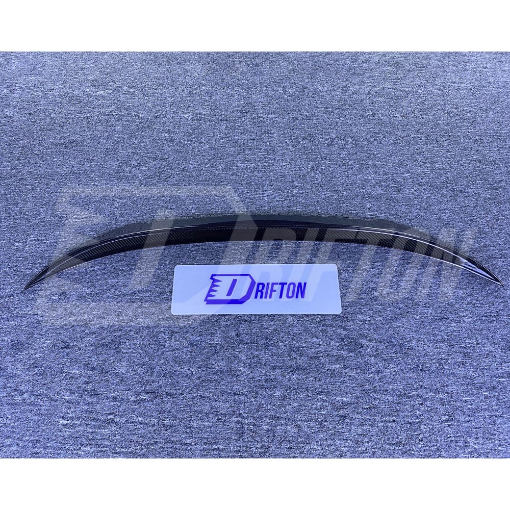 V Style Dry Carbon Fiber Rear Spoiler Trunk Wing For BMW M8 F90 F91 F92 F93 2020-2024