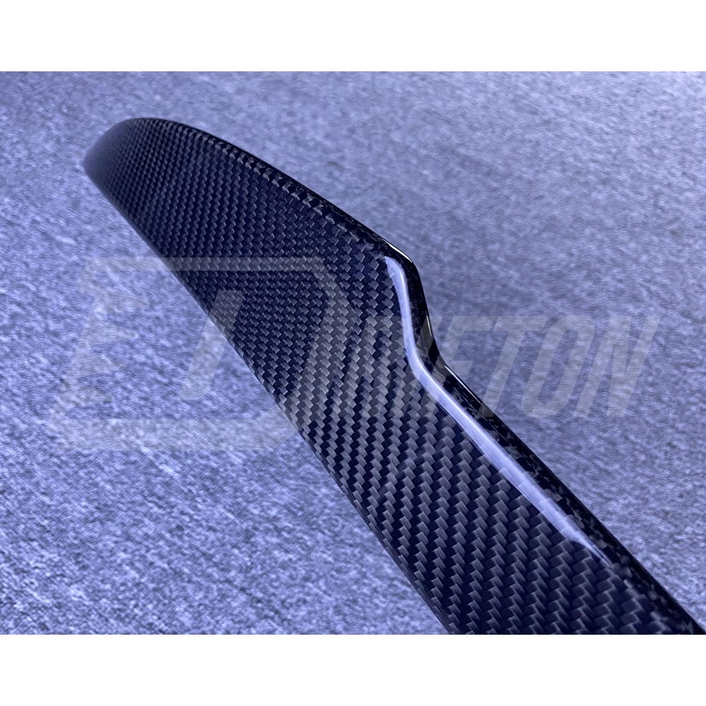 V Style Dry Carbon Fiber Rear Spoiler Trunk Wing For BMW M8 F90 F91 F92 F93 2020-2024