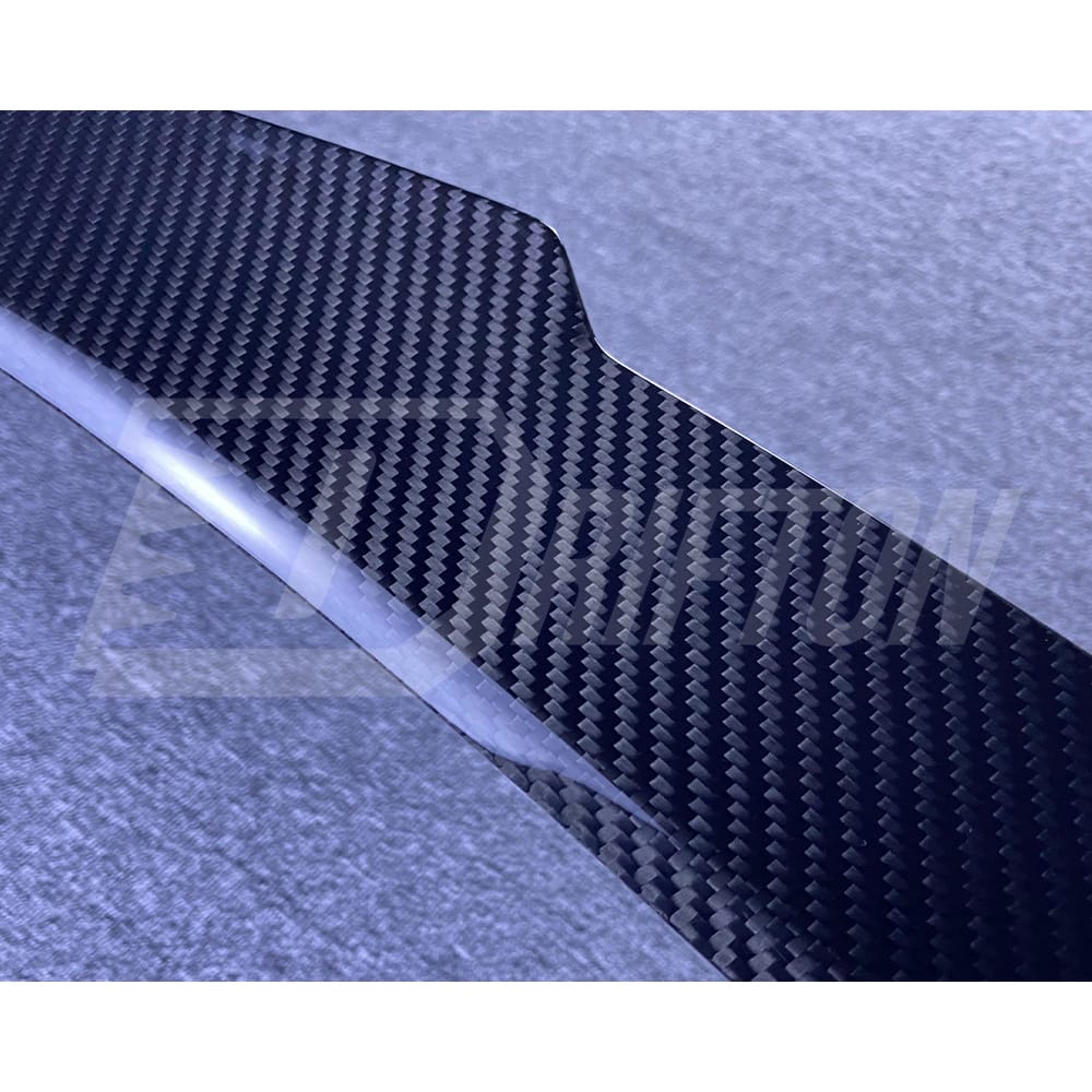 V Style Dry Carbon Fiber Rear Spoiler Trunk Wing For BMW M8 F90 F91 F92 F93 2020-2024