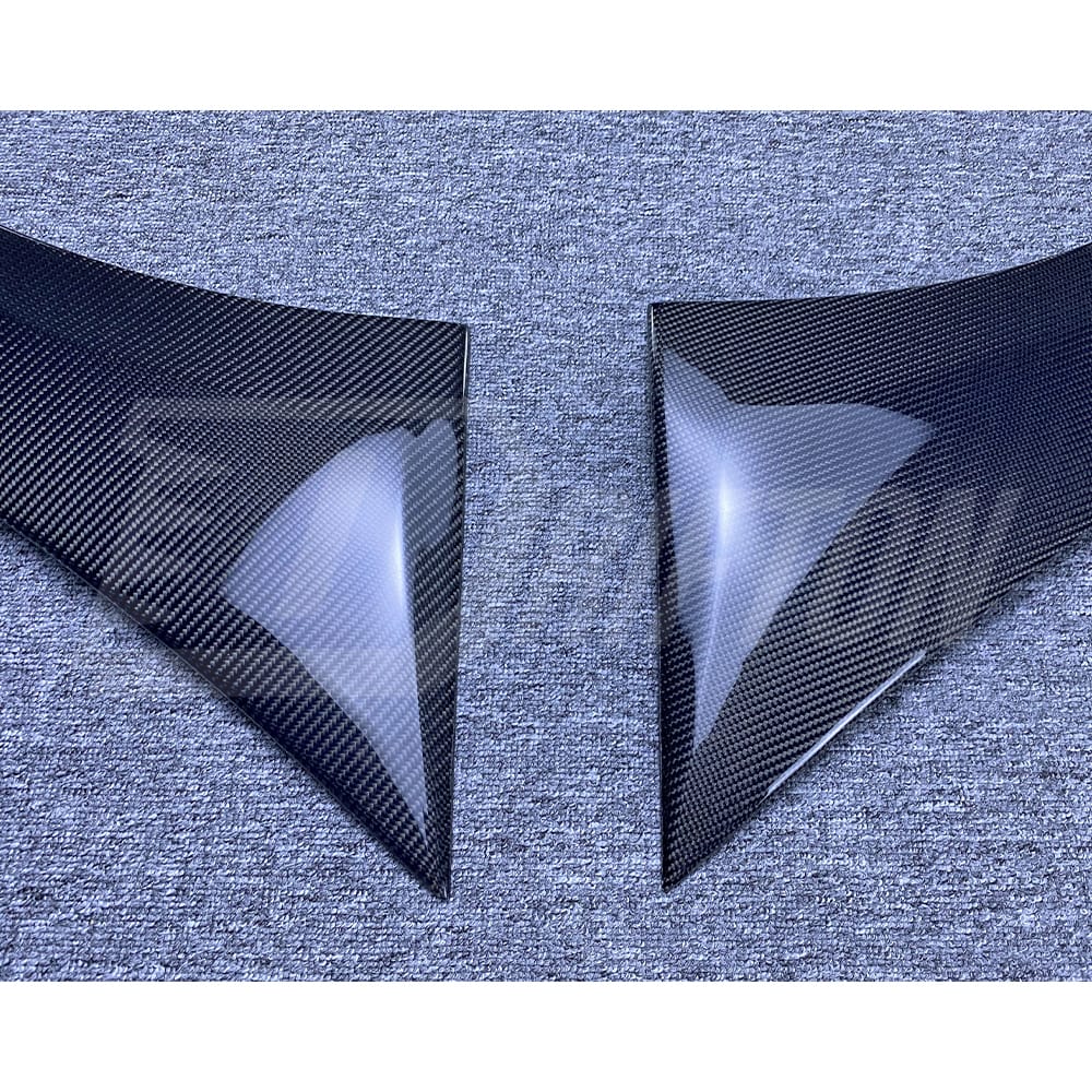 Varis MY19 Style Carbon Fiber Rear Fender Trim Wheels Flare For Nissan R35 GTR 2017-2019