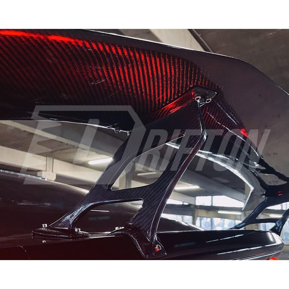 CMST V4 Style Carbon Fiber Rear Spoiler For Ford Mustang 2015-2023