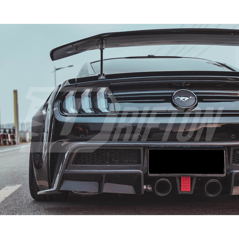 CMST V4 Style Carbon Fiber Rear Spoiler For Ford Mustang 2015-2023