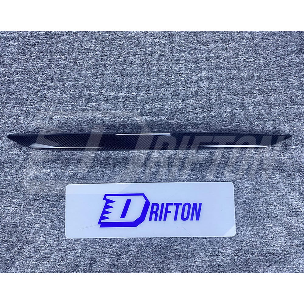Dry Carbon Fiber Trunk Lid Cover Trim For INFINITI Q50 2018-2024