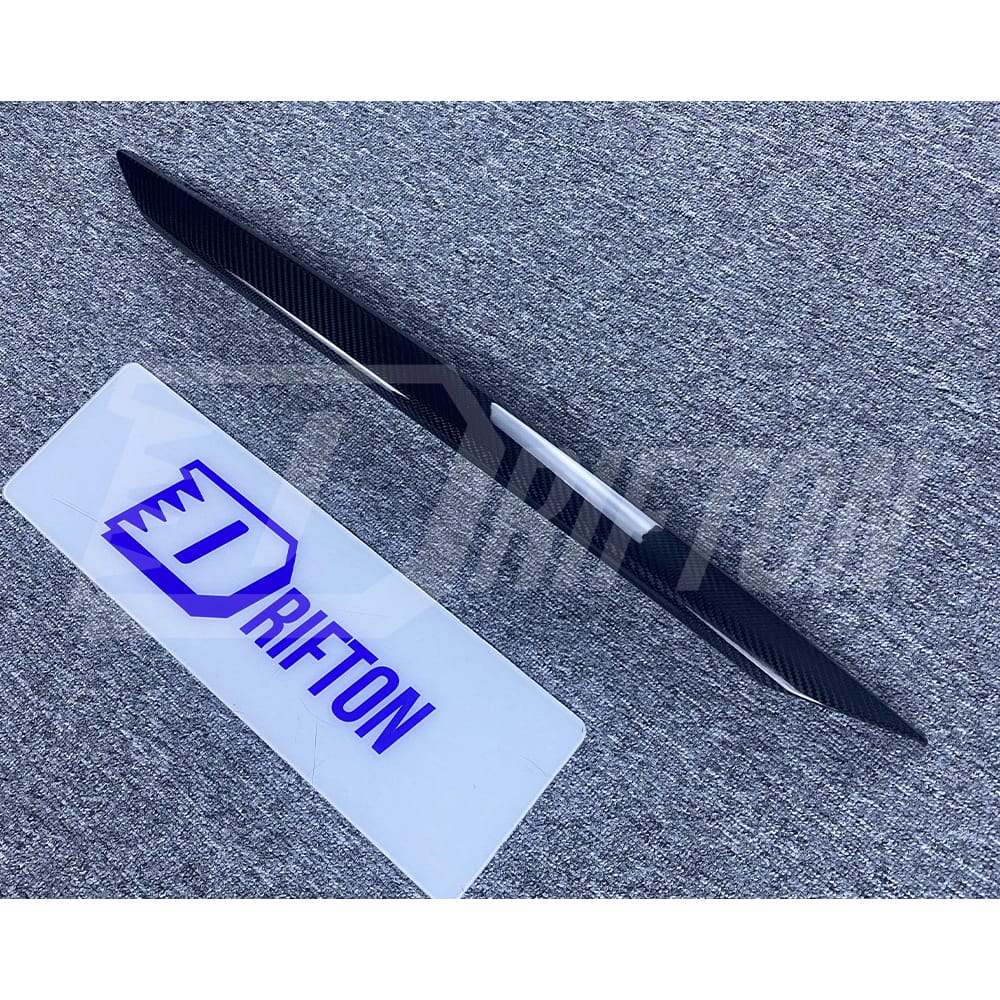 Dry Carbon Fiber Trunk Lid Cover Trim For INFINITI Q50 2018-2024
