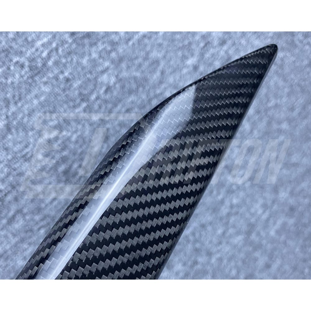 Dry Carbon Fiber Trunk Lid Cover Trim For INFINITI Q50 2018-2024