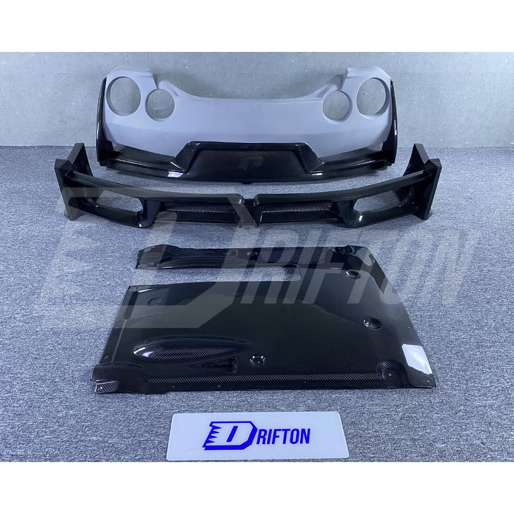 MY24 Nismo Style Partial Carbon Fiber Body Kit For Nissan R35 GTR 2008-2024