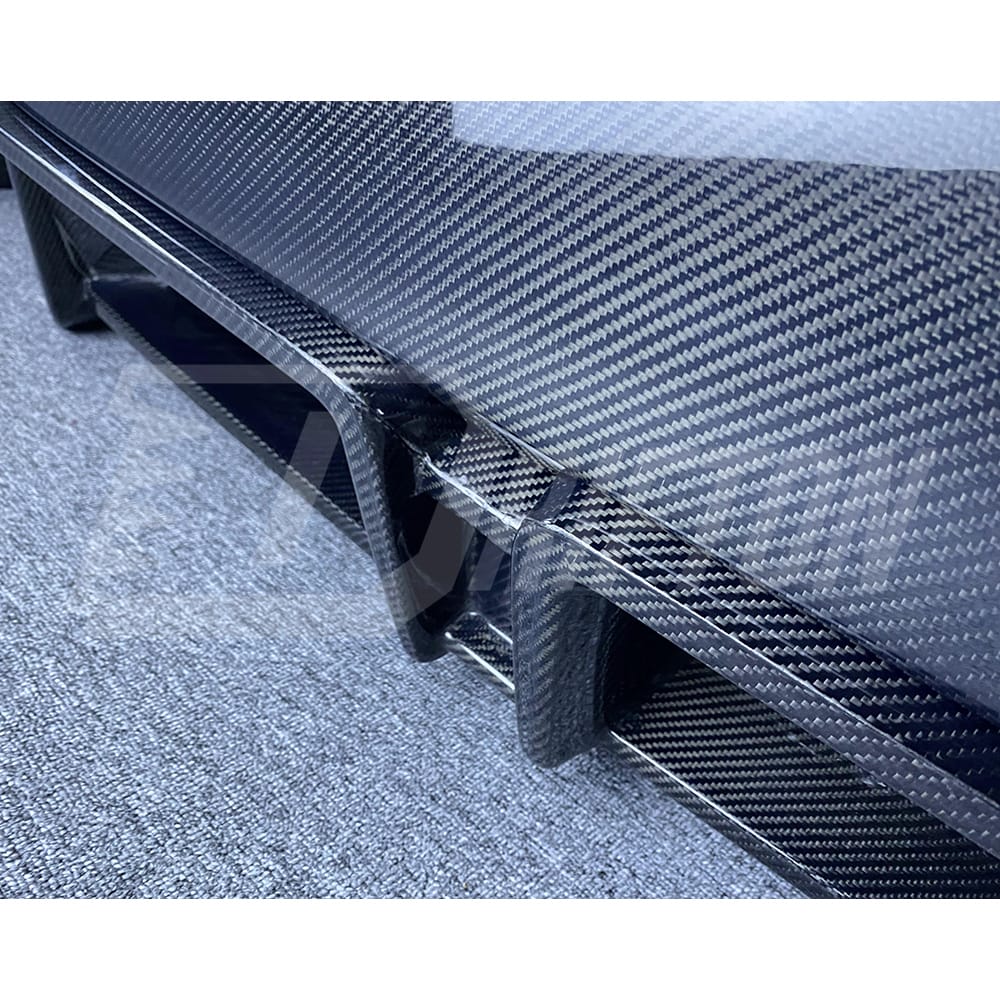 MY24 Nismo Style Partial Carbon Fiber Rear Bumper For Nissan R35 GTR 2008-2024