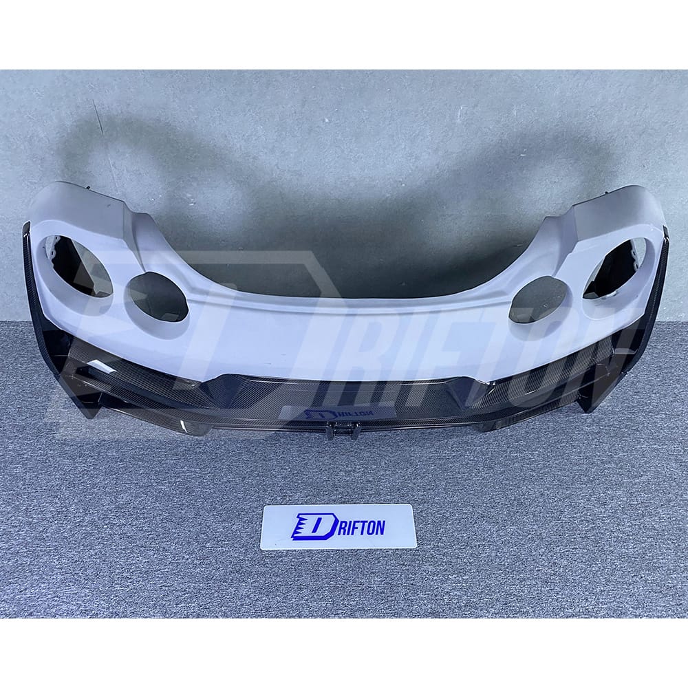 MY24 Nismo Style Partial Carbon Fiber Rear Bumper For Nissan R35 GTR 2008-2024