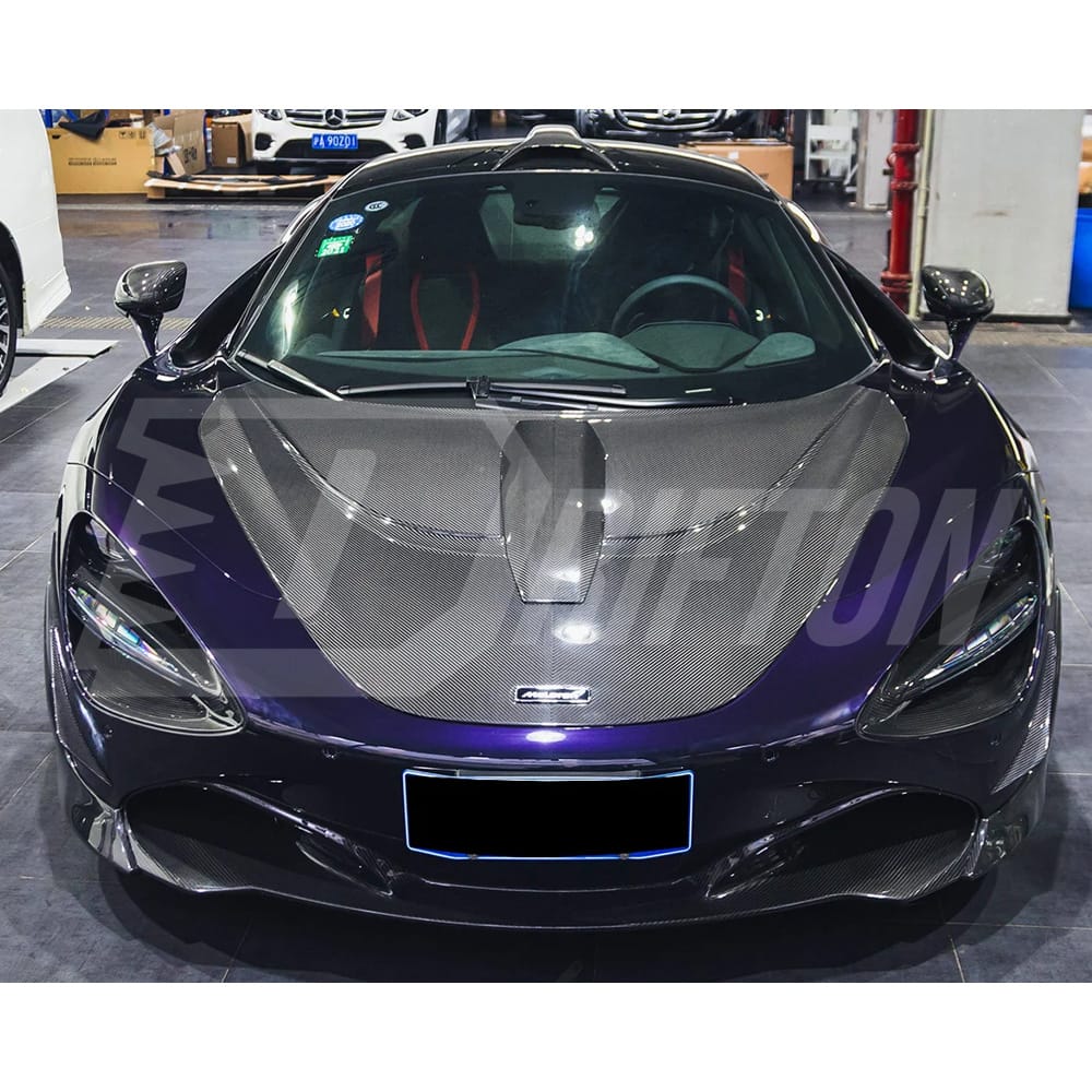 Novitec Style Dry Carbon Fiber Hood For Mclaren 720S