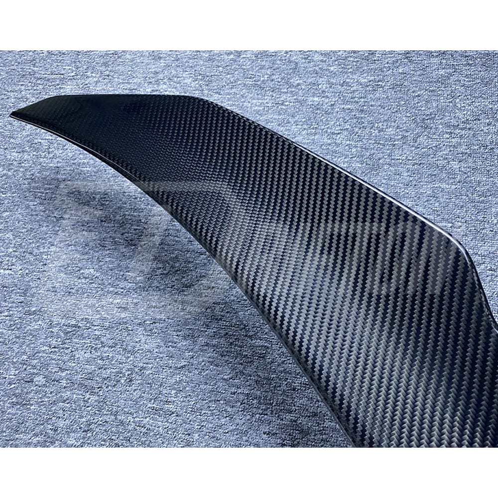 PSM Style Dry Carbon Fiber Rear Spoiler Trunk Wing For BMW M8 F90 F91 F92 F93 2020-2024