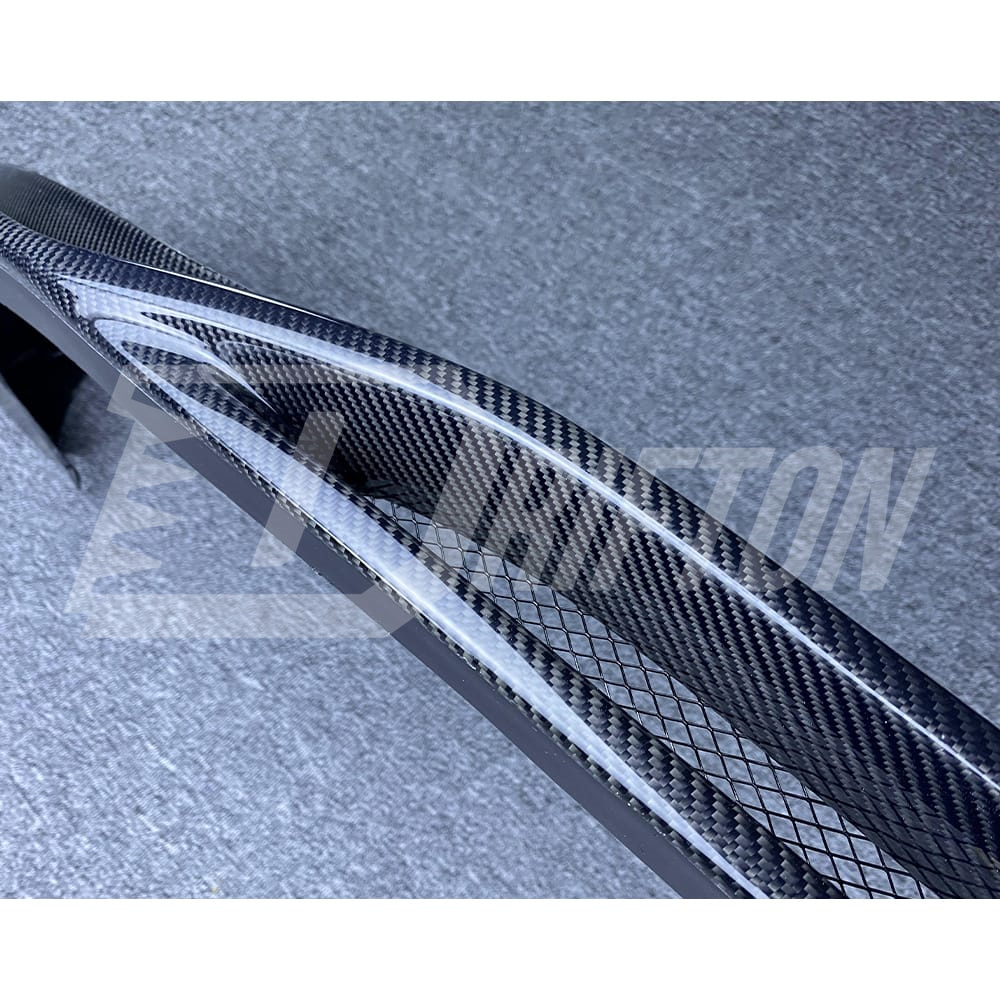 Varis Arising II Style Half Carbon Fiber Front Bumper For NIissan 370Z Z34 2008-2019
