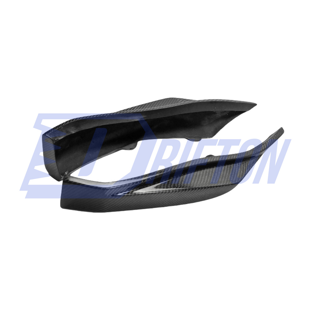Carbon Fiber Rear Bumper Side Spats For Nissan 370Z Z34 2008-2019
