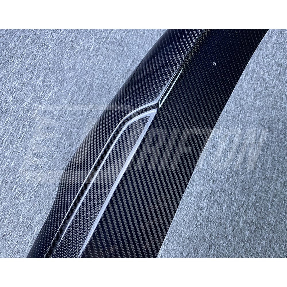 PSM Style Carbon Fiber Rear Trunk Spoiler For BMW 5 Series G30 G38 F90 M5 2017-2023