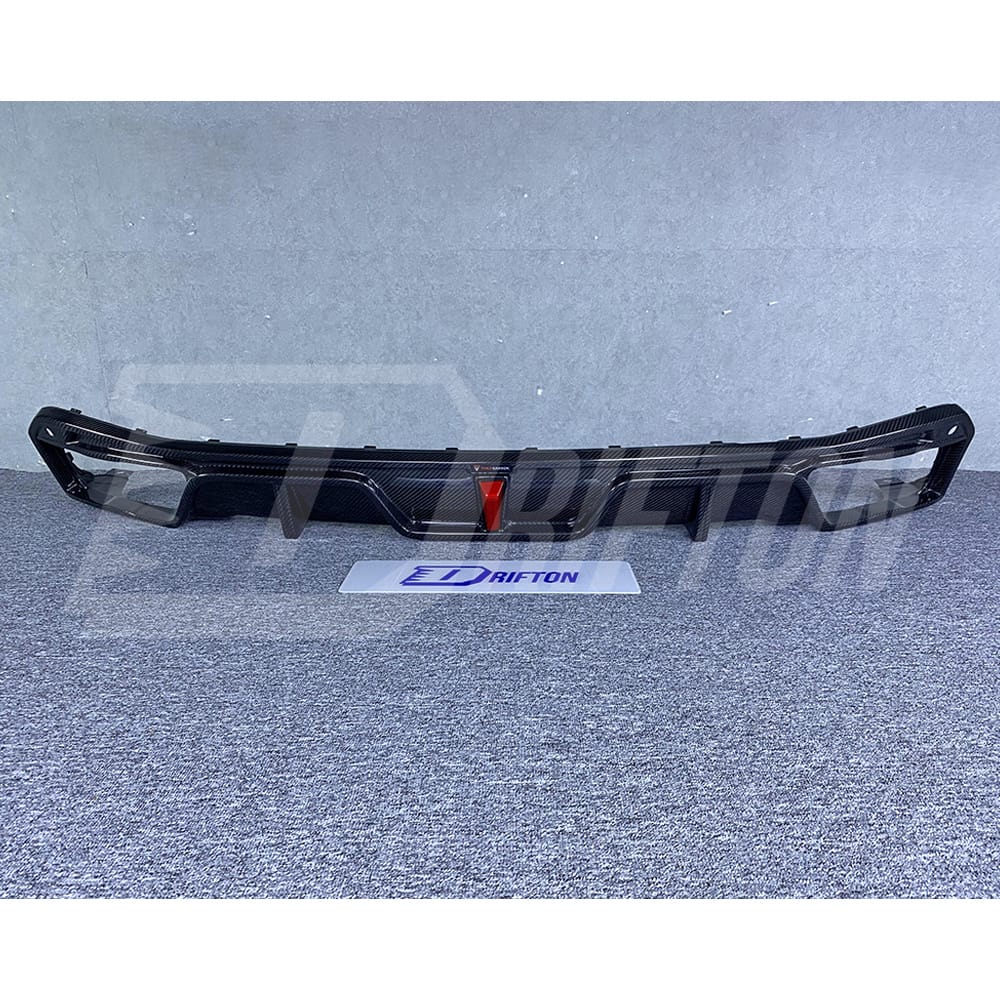 TAKD Style Dry Carbon Fiber Rear Diffuser For BMW X5 G05 2019-2023