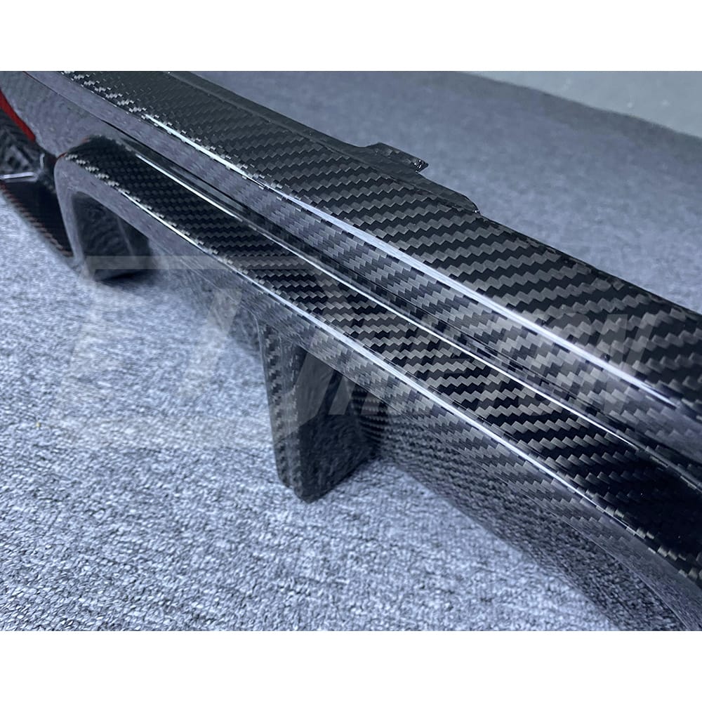 TAKD Style Dry Carbon Fiber Rear Diffuser For BMW X5 G05 2019-2023