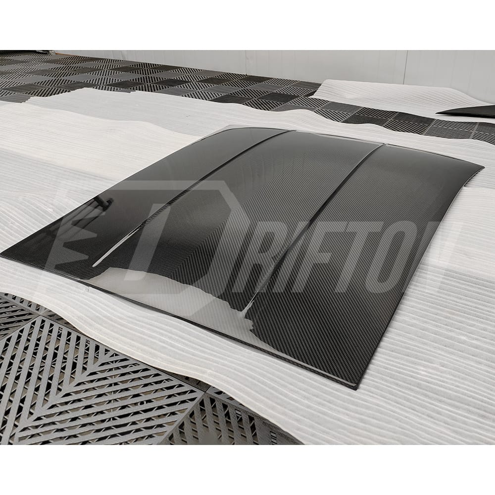 Monotek Style Dry Carbon Fiber Car Roof Cover For Lotus Emira