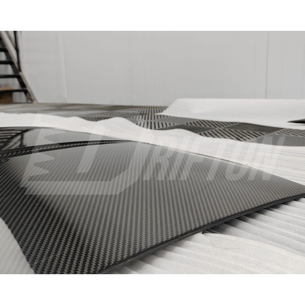 Monotek Style Dry Carbon Fiber Car Roof Cover For Lotus Emira
