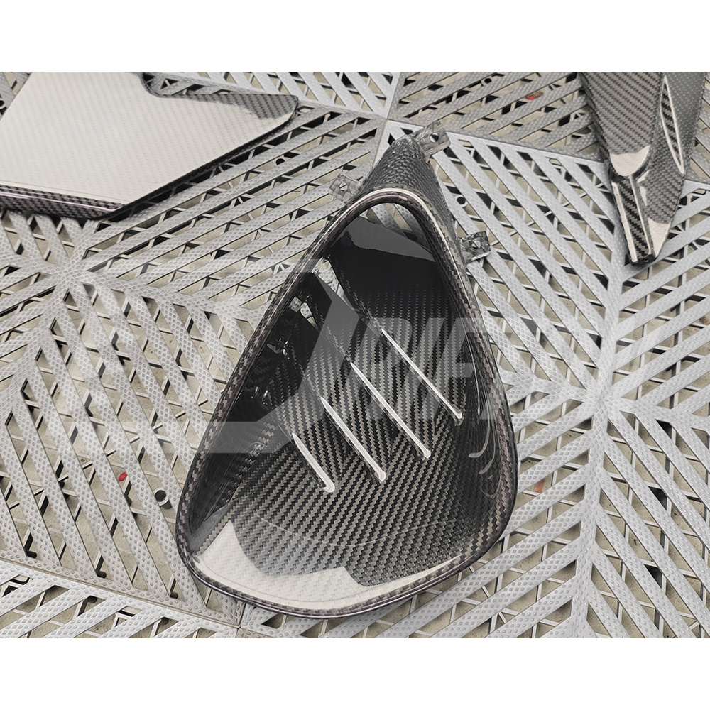 Monotek Style Dry Carbon Fiber Rear Bumper Air Vents For Lotus Emira